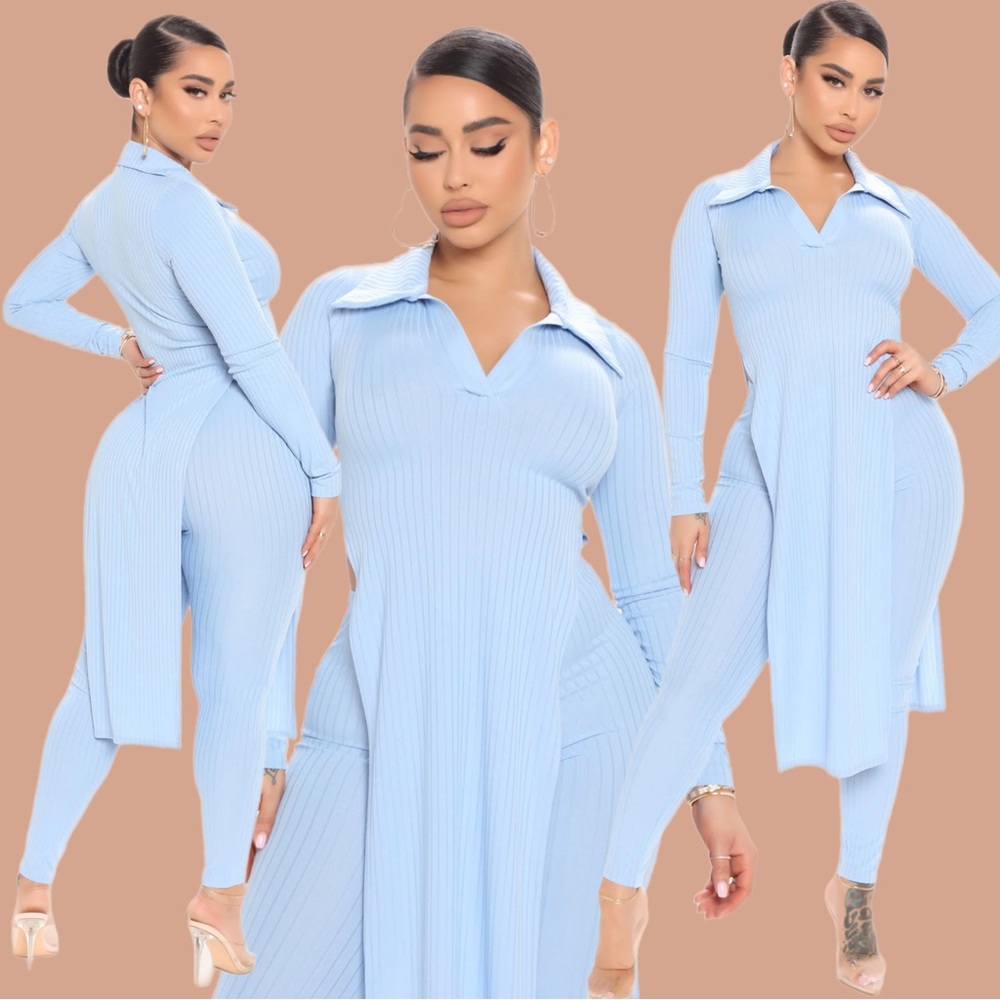 Go What You Need Legging Set | Light Blue